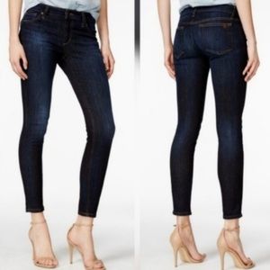 Joe jeans skinny ankle dark wash Sz 27 EUC